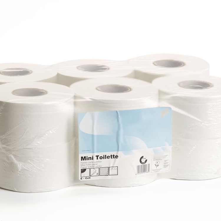 Rolos de papel higiénico 100% celulose